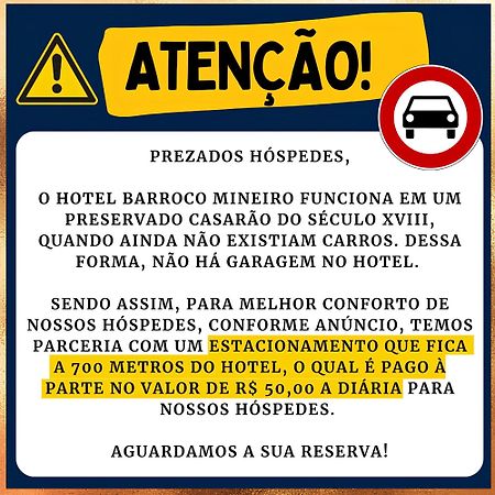 Hotel Barroco Mineiro Оро Прето Екстериор снимка
